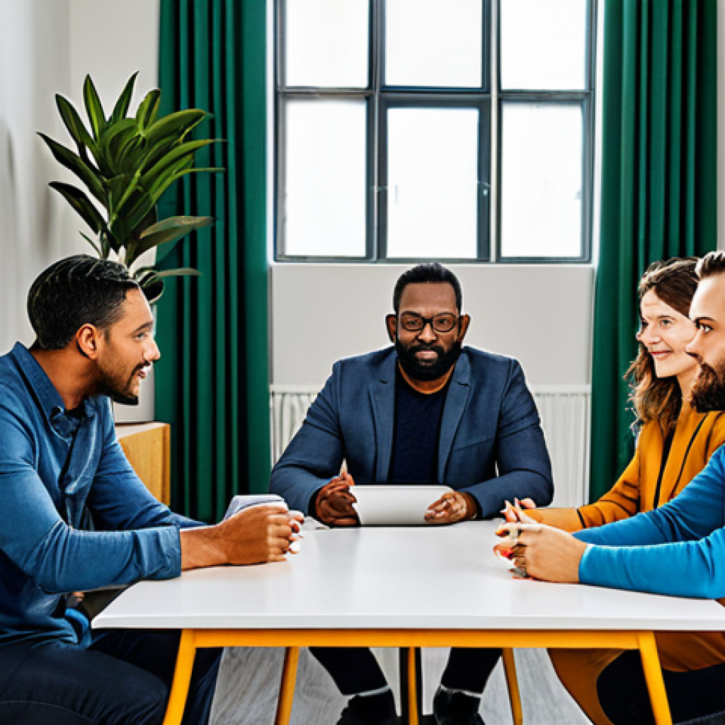 **

"A group of diverse entrepreneurs brainstorming ideas for a sustainable business venture in a modern co-working space, fully clothed, appropriate attire, safe for work, perfect anatomy, natural proportions, professional photography, family-friendly, eco-conscious design elements in the background."

**