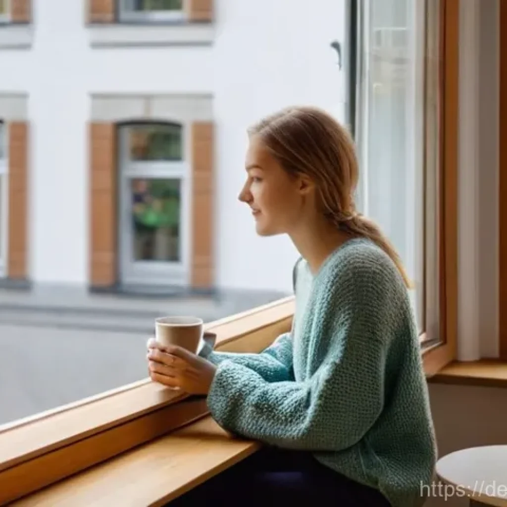 아이디어 발생과 관련된 최신 연구 동향 - **The Serene German Morning Routine:**
"A young woman, fully clothed in comfortable, stylish lou...